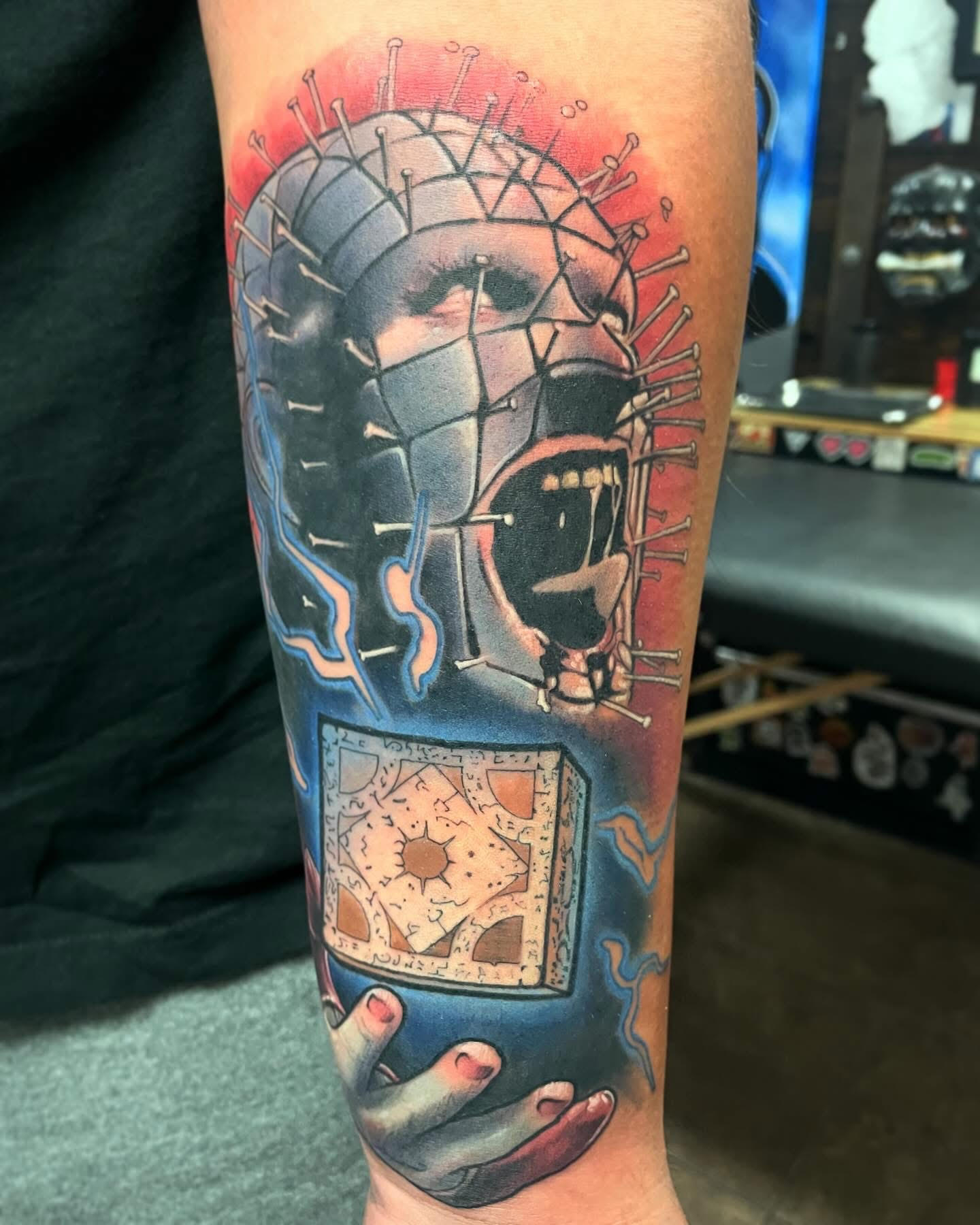 Manga tattoo by Cody Crochet - Cursed Ink Society artistry